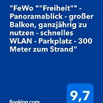 Panoramablick Ostsee & Binnensee - Balkon - Stilvoll - 'freiheit'