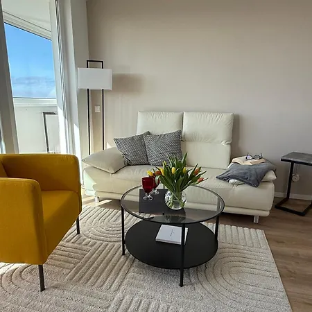 Panoramablick Ostsee, Binnensee & Salzwiesen - Balkon - Stilvoll - Highspeed Glasfaser Wlan - Parkplatz - 'freiheit'