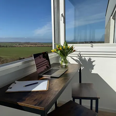 Panoramablick Ostsee & Binnensee - Balkon - Stilvoll - Schnelles Wlan - Parkplatz - 'freiheit' Апартаменты